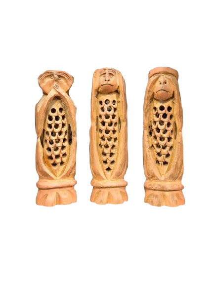 Carved Monkey Faces