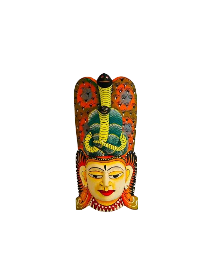 Traditional Kaduru Wood Mask